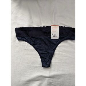 NEW Warners No Pinching No Problems Lace Thong Rx5101J Womens Thong Size 3XLarge